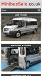 Mobile Screenshot of minibussale.co.uk
