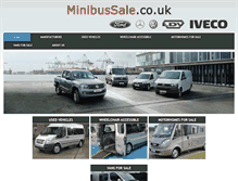 Tablet Screenshot of minibussale.co.uk